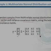 Example 2 Multivariate Normal Distribution Using R Multivariate Analysis STA633 Topic029