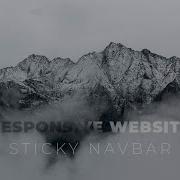 How To Create Responsive Bootstrap 4 Website With Sticky Navbar