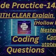 Coding Practice 14A Hollow Patterns Using Nested Loops CCBP Python Code Nxtwave Idp