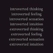 The 8 Jungian Cognitive Functions Definitions