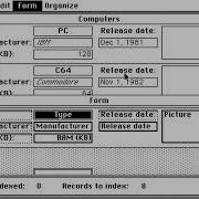 Microsoft File 1985 Mac Mac 512Ke Emulated In MinivMac