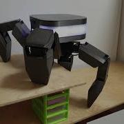 Quadruped Robot Climbing A Stair