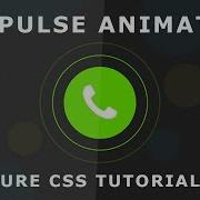 Awesome CSS3 Pulse Effect Pulsing Effect Using CSS3 Transform Scale Pure CSS Animation Tutorial