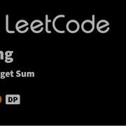 LeetCode 494 Target Sum