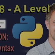 9618 A Level Python Syntax Whole Syllabus Paper 4