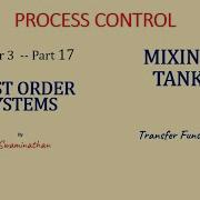 PC50 Process Control Ch 3 Part17 Mixing Tank First Order Systems