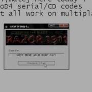 Call Of Duty 4 MW Serial Cd Codes