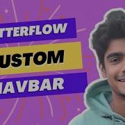 Custom Navbar In FlutterFlow