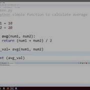 Python Average Function For Beginners