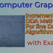 Incremental DDA Method For Line Drawing Algorithm With Example FullExplaination Nepalilanguage