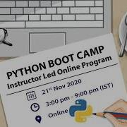 Python Boot Camp 21st November 2020