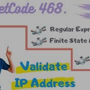 LeetCode 468 Validate IP Address Python