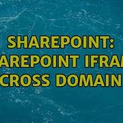 Sharepoint Sharepoint Iframe Cross Domain 3 Solutions