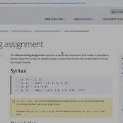 Javascript ES6 Destructuring Object Literal Basics