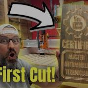 FoxAlien CL 4x4 CNC Machine Power Up First Test Cut
