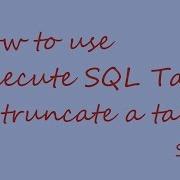 SSIS Execute SQL Task Simple SQL Command