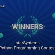 Winners Of The InterSystems Python Programming Contest 2023