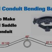 Conduit Bending Basics 3 Bend Saddle