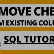 How To Remove Or Drop CHECK Constraint In Mysql Tutorial