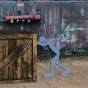 3D Push Animation Exercise