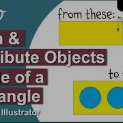 How To Align Distribute Multiple Objects Inside Of A Rectangle In Adobe Illustrator