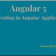 Unit Testing In Angular Apps Karma And Jasmine Tutorial