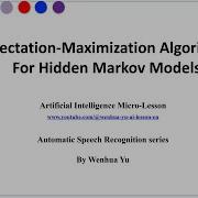 Expectation Maximization Algorithm For Hidden Markov Models