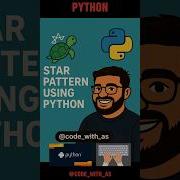 STAR PATTERN USING PYTHON TURTLE Shorts Youtubeshorts