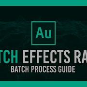 Batch Apply Effects Rack To Lots Of Files Creating Files Batch Process Adobe Audition