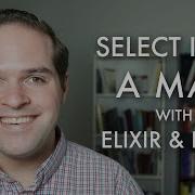 Select Into A Map With Elixir And Ecto