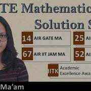 Gate 2022 Mathematics Solution Complete Solution 1 To 65 By Vanita Ma Am
