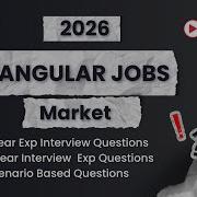 Angular Job Market 2026 Interview Questions For 3 9 Years Experience Angular Mock Interviews