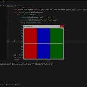 QGridLayout PyQt5 Tutorials