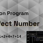 Python Program To Check Perfect Number