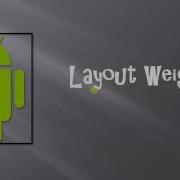 Android Layout Weight Attribute By Mihir Modi