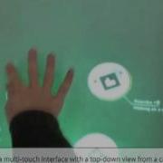 Multi Touch Interface For Controlling Multiple Mobile Robots