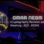 Cryptography Revision Part 2 Hashing ECC ECDH