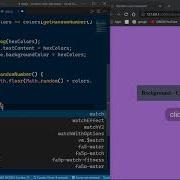 Random Color Generator In HTML CSS And JS