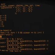 ASMR Coding Tic Tac Toe On Nostalgia Cathode Terminal Emulator And Vintage Computer Sound