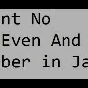 22 Count No Of Even And Odd Number In Java