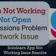 How To Fix Sololearn App Not Working Not Open Space Issue Network Permissions Issue
