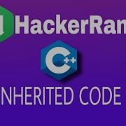 17 Inherited Code Hackerrank C Solution English Explanation