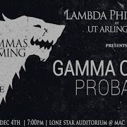 UTA Lambda Phi Epsilon Gamma Class Probate Fall 2014