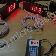 3 Digit Token Display System With 4 Displays In Parallel By Micro Designs