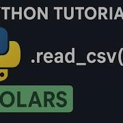 Polars Tutorial 1 Read A CSV File Using Polars And Python