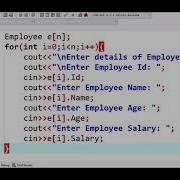 How To Store And Display The Information Of Employees Using Structure In C
