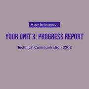 How To Improve Your Unit 3 Assignment