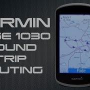 Garmin Edge 1030 Round Trip Routing