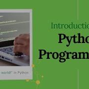 Introduction To Python Hello World