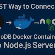 BEST Way To Connect MongoDB Docker Container To Node Js Server